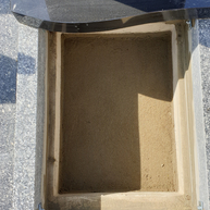 Betonový sklep urnový hrob