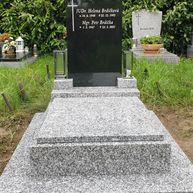 Urnový Hrob Tarn pomník černý Nero Assoluto