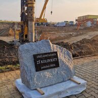 Základní kámen ZŠ Kolovraty