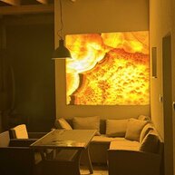 Onyxová stěna - Kamenictví Tošnar